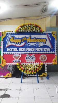 Papan Bunga di Kecapi Harjamukti